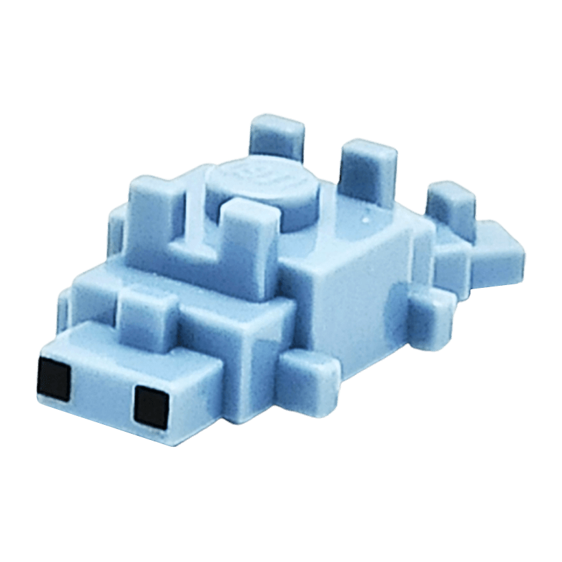 Фигурка Lego Minecraft Silverfish with 2 Black Squares Pattern Games 36846pb01 1 Б/У - Retromagaz