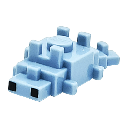 Фигурка Lego Silverfish with 2 Black Squares Pattern Games Minecraft 36846pb01 1 Б/У - Retromagaz