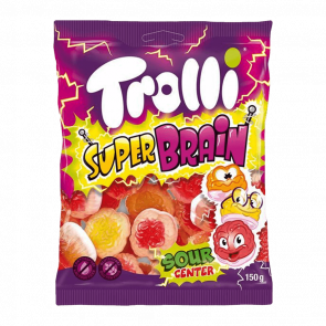 Цукерки Жувальні Trolli Super Brain Halloween 150g