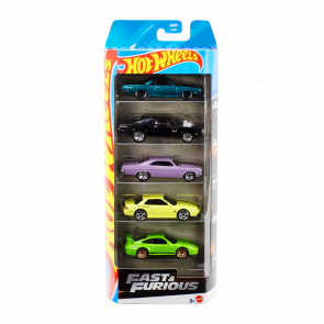 Машинка Базова 5шт Hot Wheels Porsche 911 GT3 RS / Chevrolet Impala SS / Dodge Charger R/T / Nissan Silvia (S13) / Plymouth Barracuda Fast & Furious 1:64 JDR19 Green Машинка Базова 5шт Hot Wheels Porsche 911 GT3 RS / Chevrolet Impala SS / Dodge Charger R/T / Nissan Silvia (S13) / Plymouth Barracuda Fast & Furious 1:64 JDR19 Green - Retromagaz