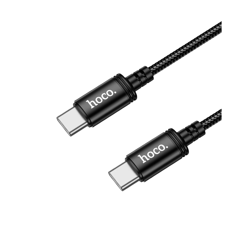 Кабель Hoco X89 Wind 60W USB Type-C - USB Type-C Black 1m - Retromagaz