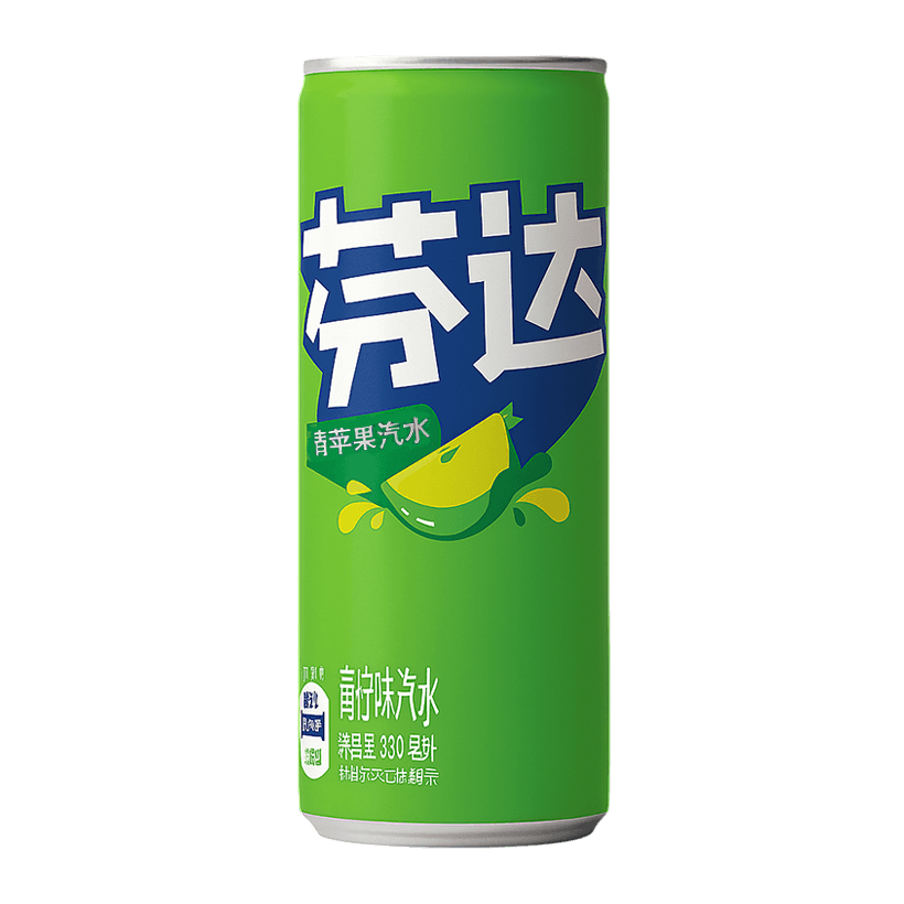 Напій Fanta Азійська Green Apple 330ml - Retromagaz