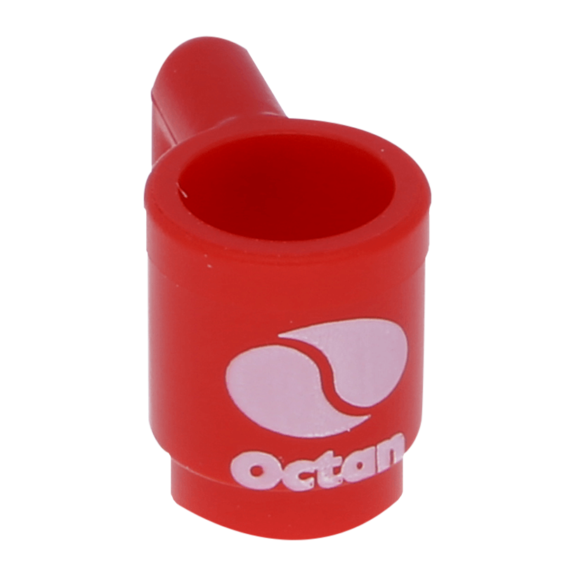 Посуд Lego Cup with White Octan Logo Pattern 3899pb004 6057852 Red Б/У - Retromagaz