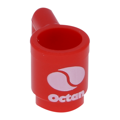 Посуд Lego Cup with White Octan Logo Pattern 3899pb004 6057852 Red 2шт Б/У - Retromagaz