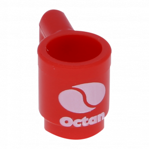 Посуда Lego Cup with White Octan Logo Pattern 3899pb004 6057852 Red 2шт Б/У