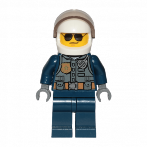 Lego Фигурка City Полицейский 6 cty1001 1 Ориг Б/У О