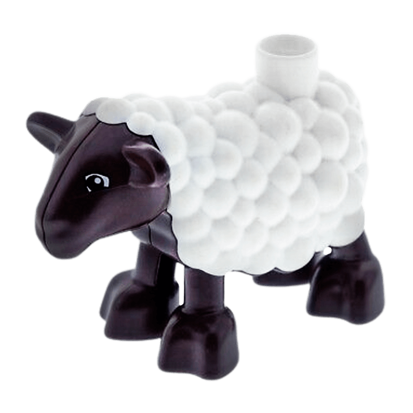 Фігурка Lego Animals Sheep Duplo duplamb01pb01 Б/У - Retromagaz