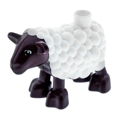 Фігурка Lego Sheep Duplo Animals duplamb01pb01 Б/У - Retromagaz
