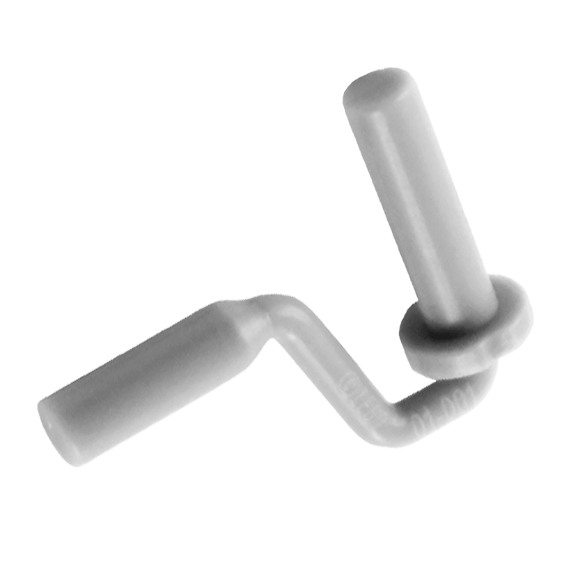 Хоз. Инвентарь 4шт Lego Paint Roller Brush Handle 12885 34076 6033994 6253856 Light Bluish Grey Б/У - Retromagaz