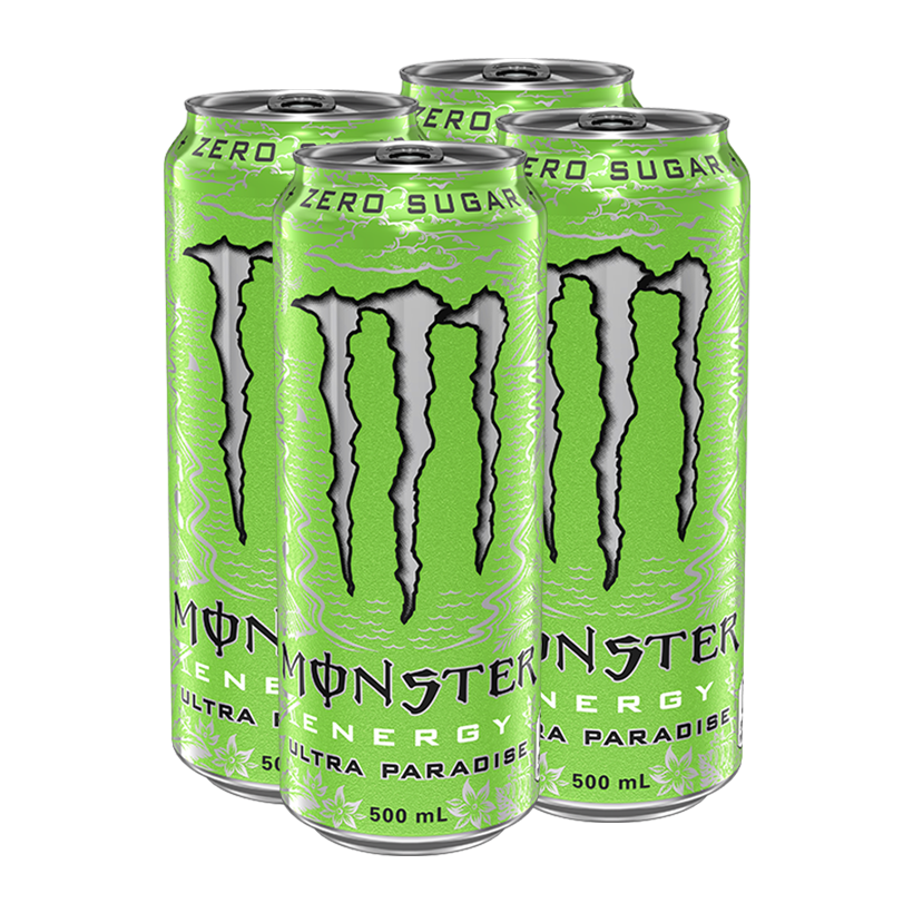 Набір Напій Енергетичний 4шт Monster Energy Ultra Paradise Zero Sugar 500ml - Retromagaz