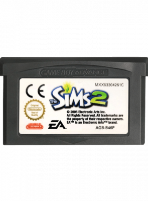 Игра Nintendo Game Boy Advance The Sims 2 Английская Версия Только Картридж Б/У