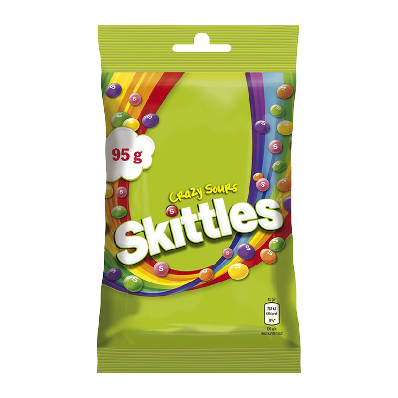 Драже Skittles Bag Кисломикс 95g - Retromagaz