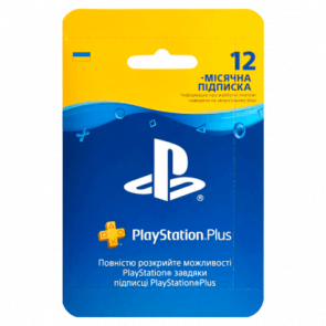 Подписка Sony PlayStation 4 Plus Ukraine 12 Месяцев Новый - Retromagaz