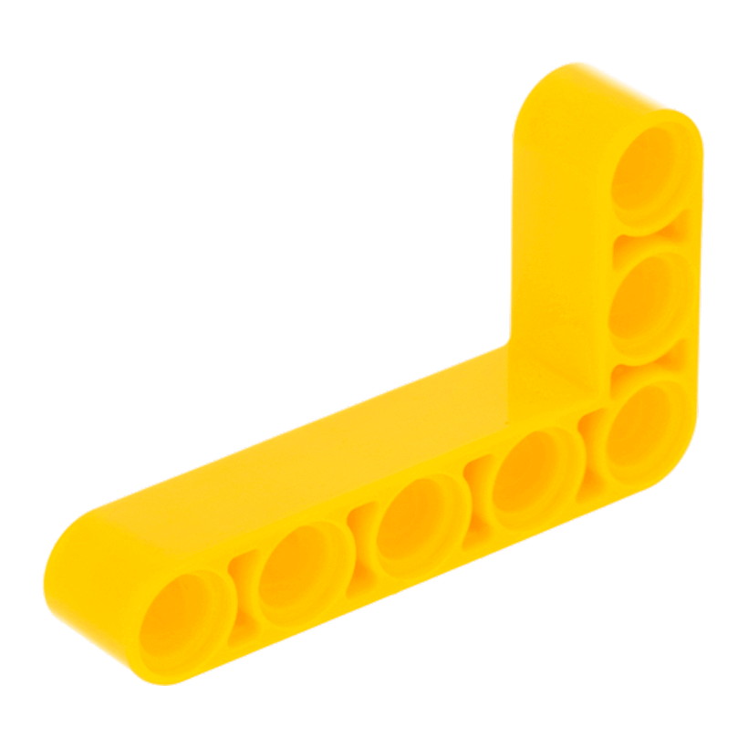Technic 20шт Lego Балка Товста Кутова 90 3 x 5 32526 4144022 Yellow Б/У - Retromagaz