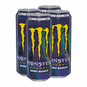 Набор Напиток Энергетический 4шт Monster Energy Lewis Hamilton Zero Sugar 500ml Набор Напиток Энергетический 4шт Monster Energy Lewis Hamilton Zero Sugar 500ml - Retromagaz