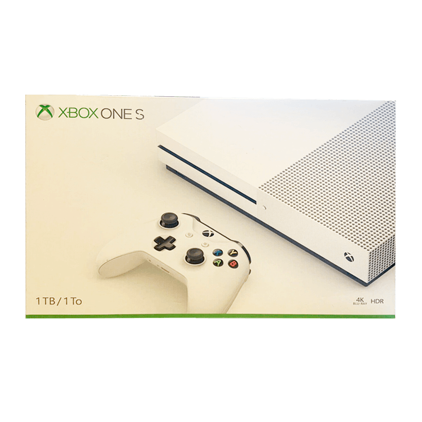 Коробка Microsoft Xbox One S White Б/У - Retromagaz