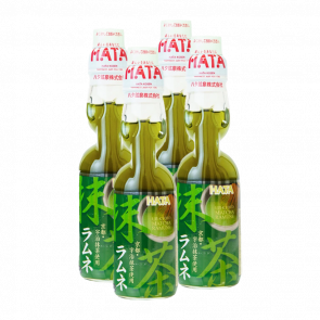 Набор Напиток 4шт Hata Kosen Ramune Matcha 200ml