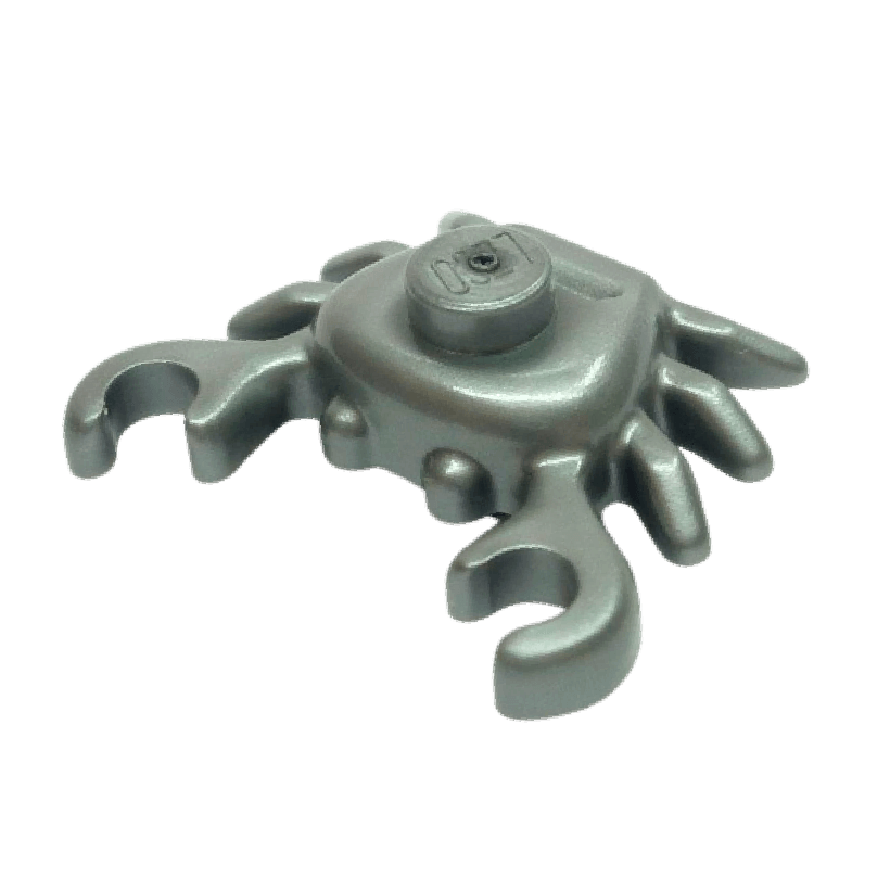 Фігурка Lego Вода Crab Animals 33121 31577 6173051 Flat Silver Б/У - Retromagaz
