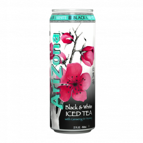 Чай Холодний Arizona Чорно-білий з Медом і Женьшенем 650ml - Retromagaz