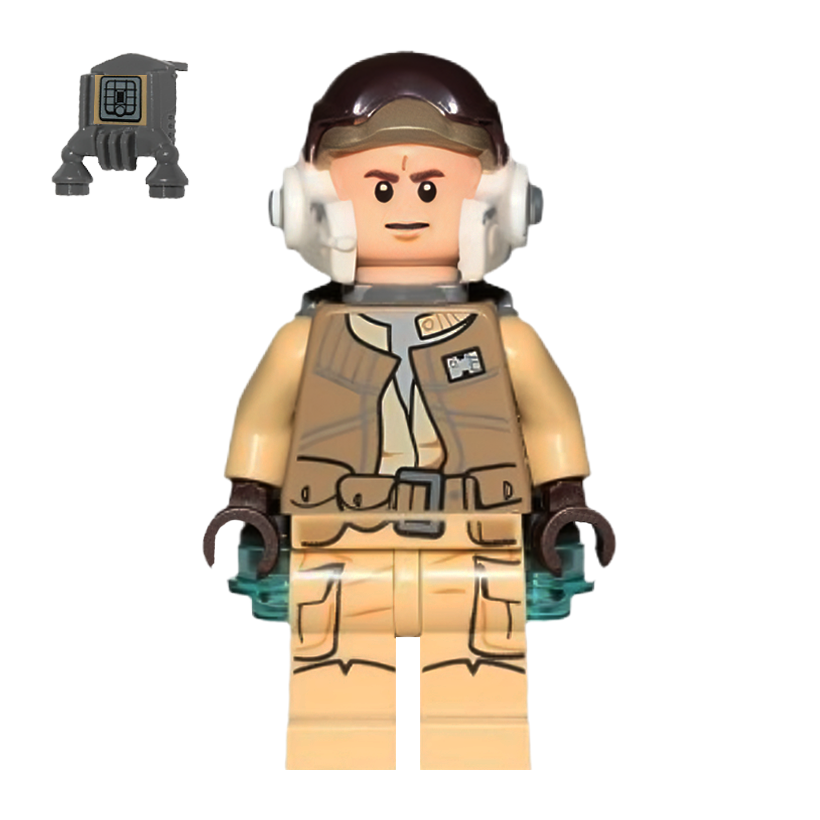 Фігурка Lego Повстанець Rebel Trooper Jet Pack Star Wars sw0690 75133 Б/У - Retromagaz