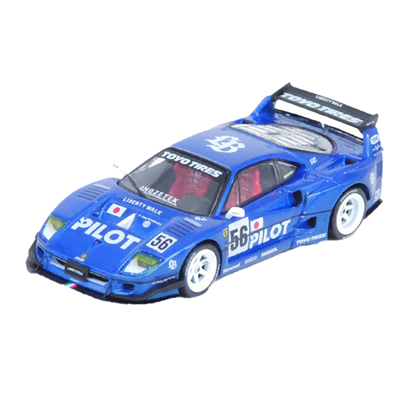 Машинка Premium INNO64 LBWK Ferrari F40 Tokyo Auto Salon 2024 1:64 IN64-LBWKF40-TAS24 Blue - Retromagaz