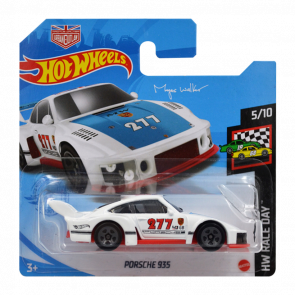 Машинка Базовая Hot Wheels Magnus Walker Urban Outlaw Porsche 935 Race Day 1:64 GTB65 White