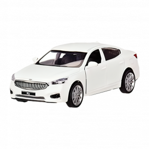 Машинка Автопром Kia K7 1:43 White - Retromagaz