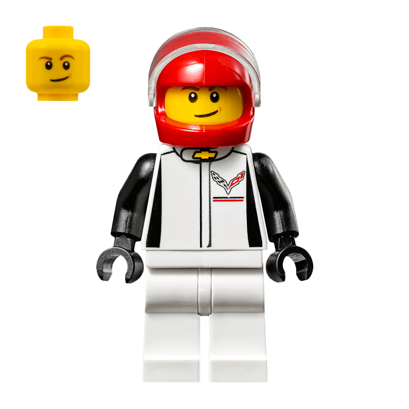 Фігурка Lego Speed Champions Chevrolet Corvette Z06 Driver Інше sc023 Б/У - Retromagaz