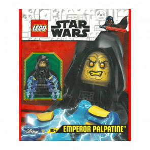 Конструктор Lego Фігурка Emperor Palpatine Spongy Cape Paper Bag Star Wars 912402 sw1263 Новий - Retromagaz