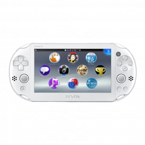 Консоль Sony PlayStation Vita Slim Модифицированная 64GB White + 5 Встроенных Игр Б/У Отличный