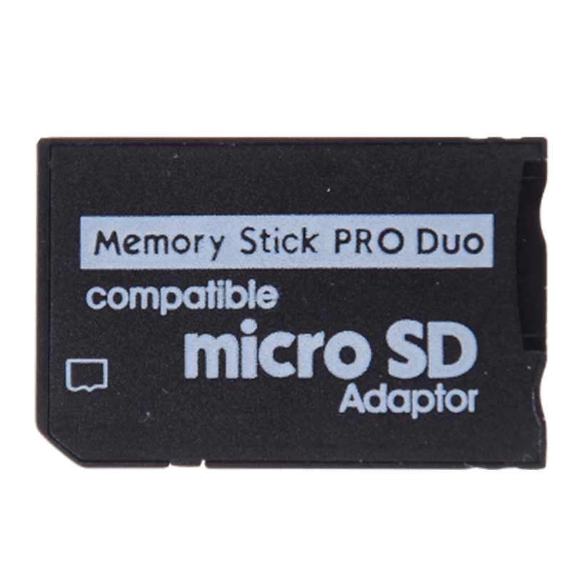 Адаптер RMC PlayStation Portable Memory Stick Pro Duo - microSD Black Новий - Retromagaz