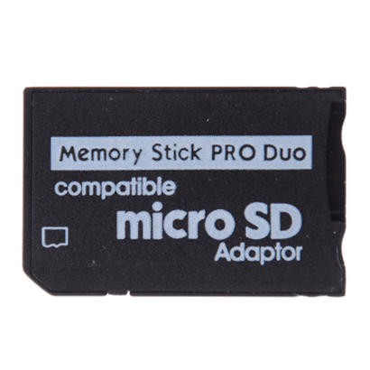 Адаптер RMC PlayStation Portable Memory Stick Pro Duo - microSD Black Новый - Retromagaz