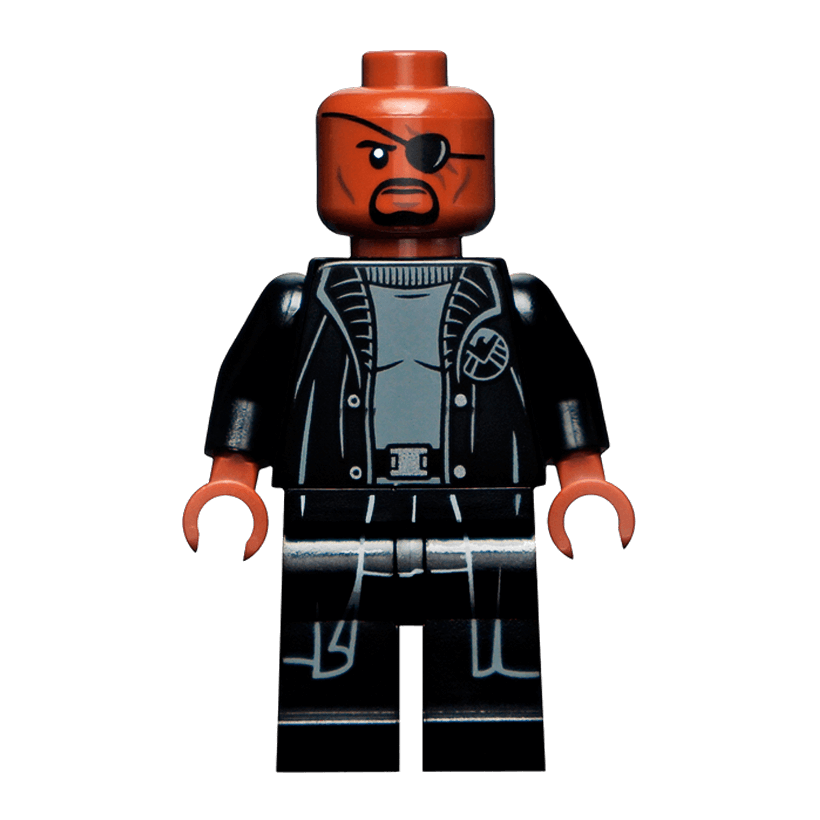 Фигурка Lego Marvel Nick Fury Shirt Tail Super Heroes sh0585a Б/У - Retromagaz