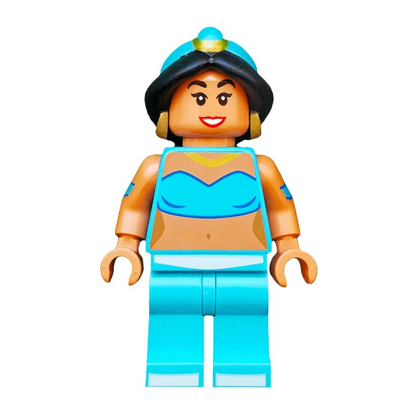 Фигурка Lego Disney Jasmine Cartoons coldis2-12 dis035 Б/У - Retromagaz