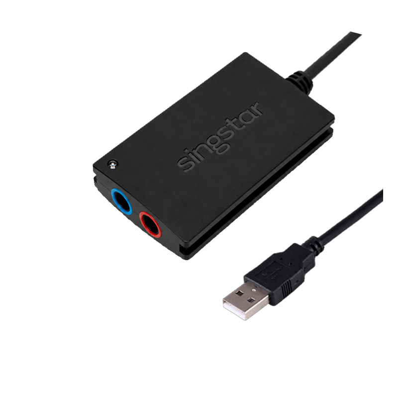 Адаптер Проводной Sony PlayStation 2 SCEH-0001 для Микрофонов SingStar USB Converter Black Б/У - Retromagaz