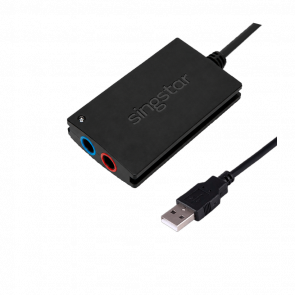 Адаптер Проводной Sony PlayStation 2 SCEH-0001 для Микрофонов SingStar USB Converter Black Б/У - Retromagaz