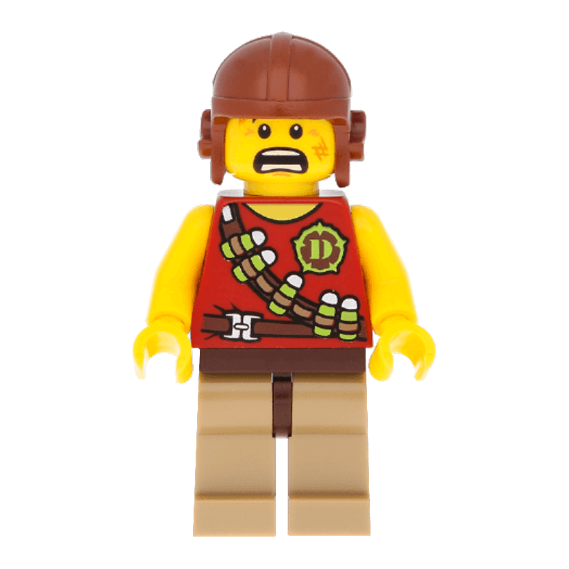Фигурка Lego Dino Hero Tranquilizer Belt Adventure dino001 Б/У - Retromagaz