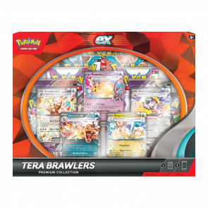 Картки Коллекционные Игра Pokemon Tera Brawlers - Premium Collection - Retromagaz