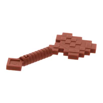 Оружие Lego Axe Pixelated Minecraft 18788 6093625 Reddish Brown 2шт Б/У - Retromagaz