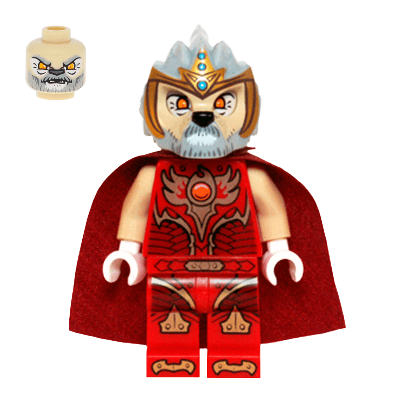 Фигурка Lego Lion Tribe Lagravis Fire Chi Legends of Chima loc097 70142 Б/У - Retromagaz