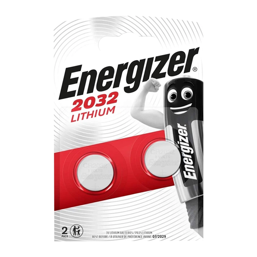 Батарейка 2шт Energizer CR-2032 Lithium - Retromagaz