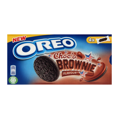 Печенье Oreo Choco Brownie 176g - Retromagaz