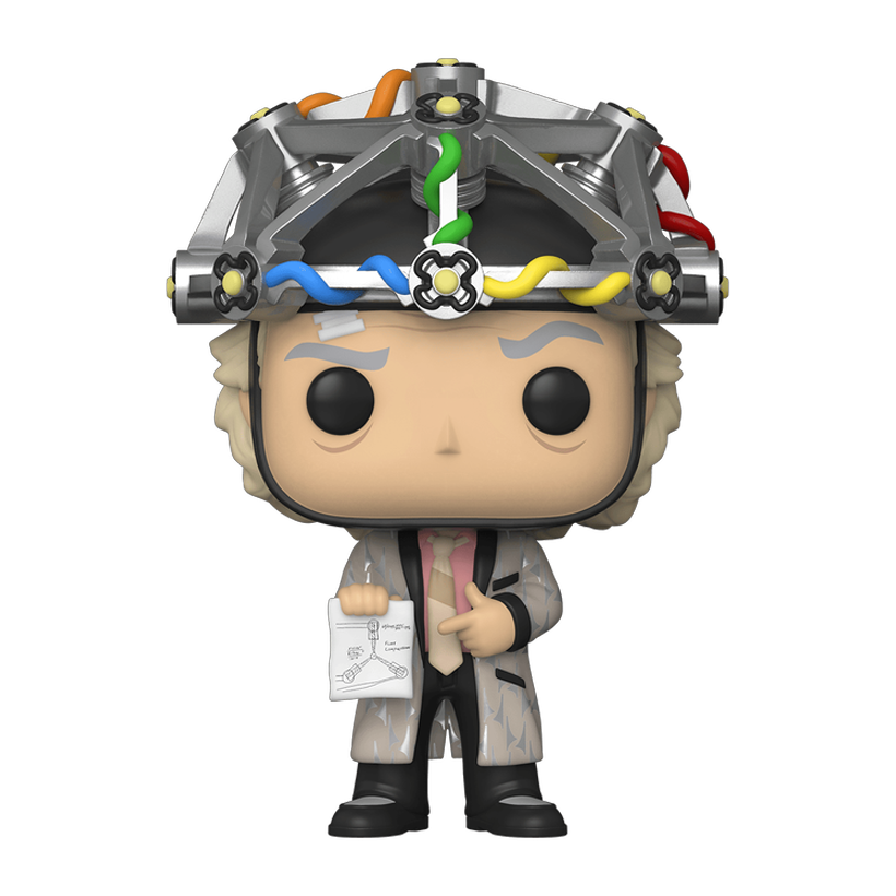 Фігурка FUNKO POP! Doc with Helmet Back to the Future Док Назад у Майбутнє 121mm 959 46914 - Retromagaz