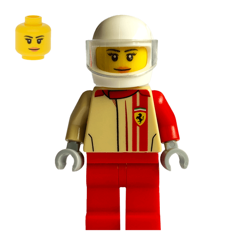 Фигурка Lego Speed Champions Classic Ferrari 250 GTO Race Car Driver Другое sc067 Б/У - Retromagaz