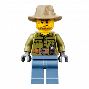 Фигурка Lego City Volcano Explorers 973pb2454 Male Shirt with Belt and Radi cty0694 1шт Б/У Хороший