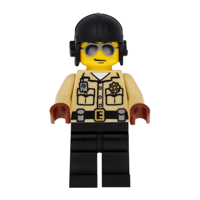 Фигурка Lego Series 2 Traffic Cop Collectible Minifigures col022 Б/У - Retromagaz
