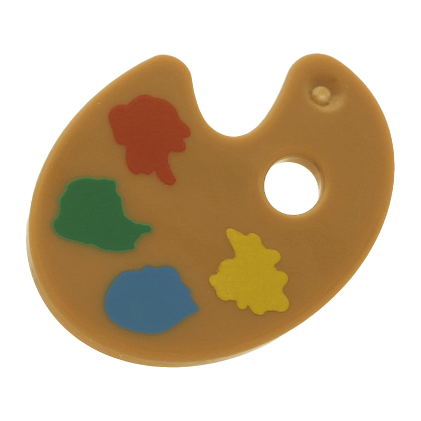 Искусство Lego Utensil Paint Palette 93551pb01 4615253 6062750 6345494 Medium Nougat Б/У - Retromagaz