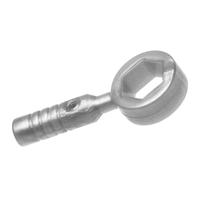 Хоз. Инвентарь 4шт Lego Box Wrench 3-Rib Handle 11402i 6103444 Flat Silver Б/У - Retromagaz