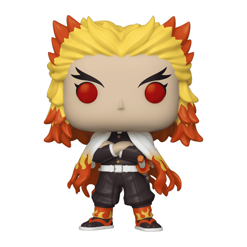Фигурка FUNKO POP! Клинок Рассекающий Демонов Ренгоку Demon Slayer Kyojuro Rengoku 105mm 1308 65623 - Retromagaz
