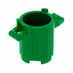 Емкость Lego Trash Can with 4 Cover Holders 2 x 2 x 2 92926 28967 4626650 6171069 2439 4567905 4599977 Green 10шт Б/У